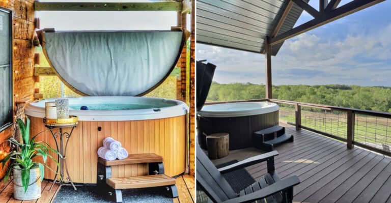Iowa’s Adults-Only Cabin Retreat Offers Private Hot Tubs And Endless Relaxation