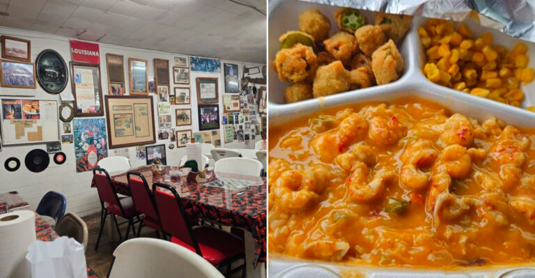 This Tiny Louisiana Grocery Serves Turtle Sauce Piquante From A Menu Painted Right On The Wall