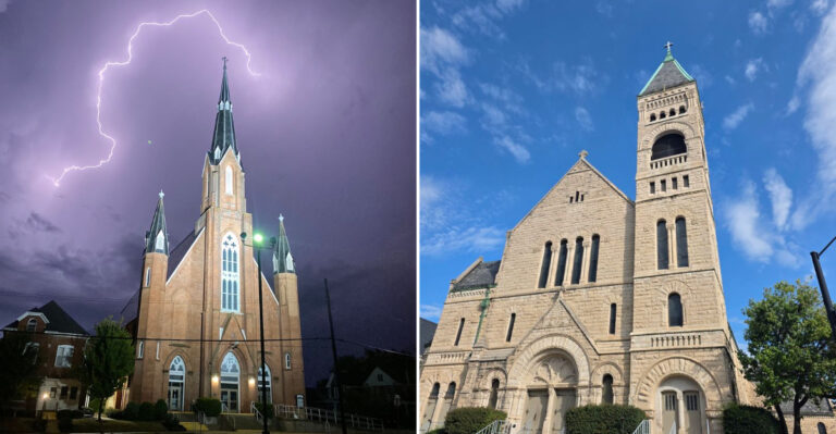 10 Iowa Churches Whose Towers, Domes, And Spires Steal The Show