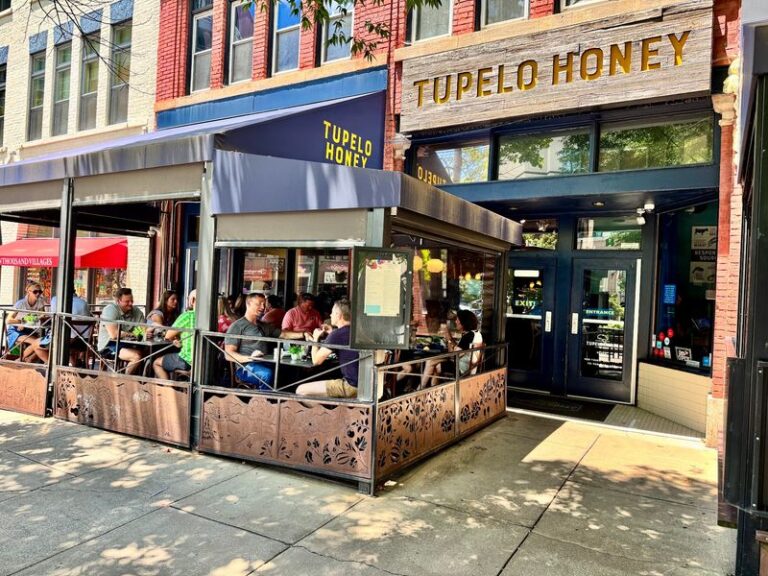 In Downtown Asheville, North Carolina, Tupelo Honey Serves Fried Chicken Biscuits People Wait In Line For