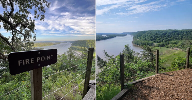 This Scenic Bluff Trail In Iowa Leads To Stunning River Views