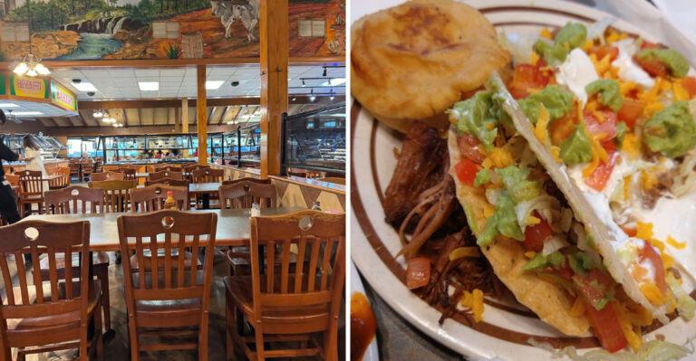 This Texas Mexican Buffet Lets You Load Your Plate Without A Hint Of Apology