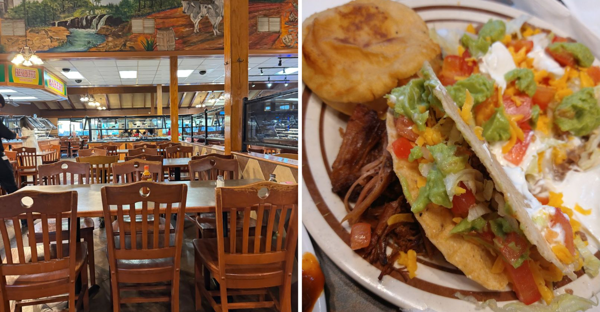 This Texas Mexican Buffet Lets You Load Your Plate Without A Hint Of Apology