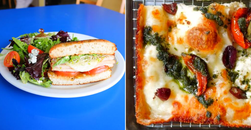Pizza From Reginelli’s Pizzeria