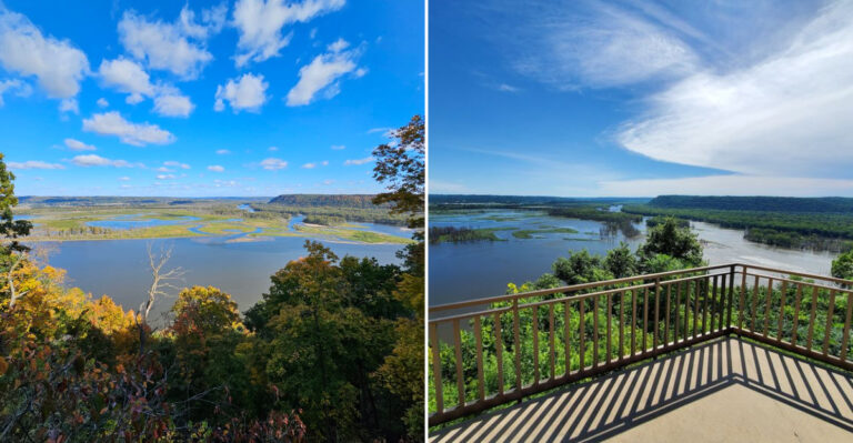 This Breathtaking Iowa Overlook Offers Mississippi River Views You’ve Never Seen