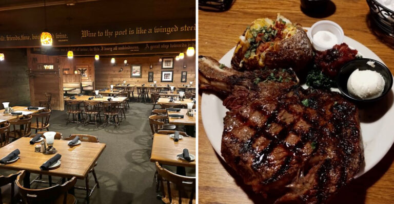 This Indiana Steakhouse Built A Reputation Around Its Slow-Roasted Prime Rib