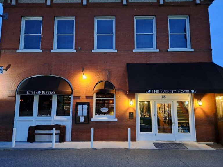 Off A Winding Road In Bryson City, North Carolina, The Bistro At The Everett Hotel Plates Mountain Trout Diners Settle In For