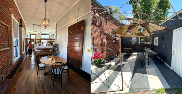 This Charming Iowa Cafe Serves Breakfast And Coffee Inside A Historic Old Bank