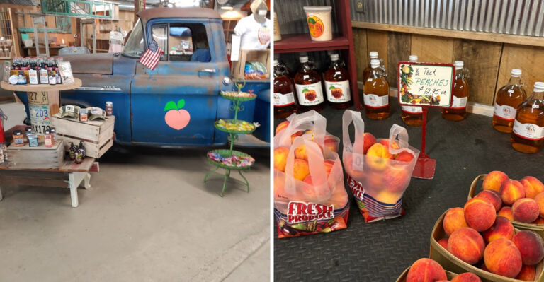 This Indiana Orchard Stand Turns A Highway Stop Into A Sweet Summer Peach Run