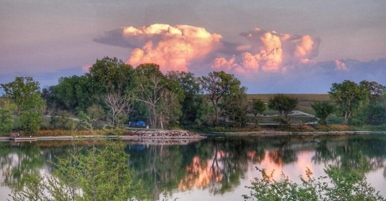 This Quiet Kansas County Park Has A Shaded Sandy Beach Perfect For Families