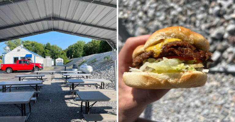 The Line Around The Building Proves This Tennessee Burger Spot Is A Local Legend