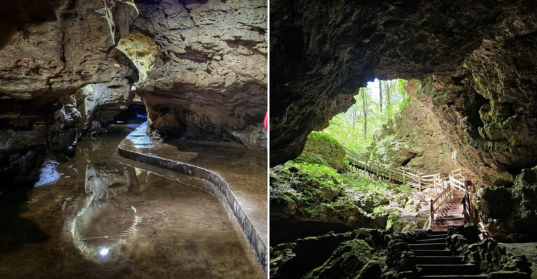 This Secret Cave Trail In Iowa Leads To Jaw-Dropping Underground Views