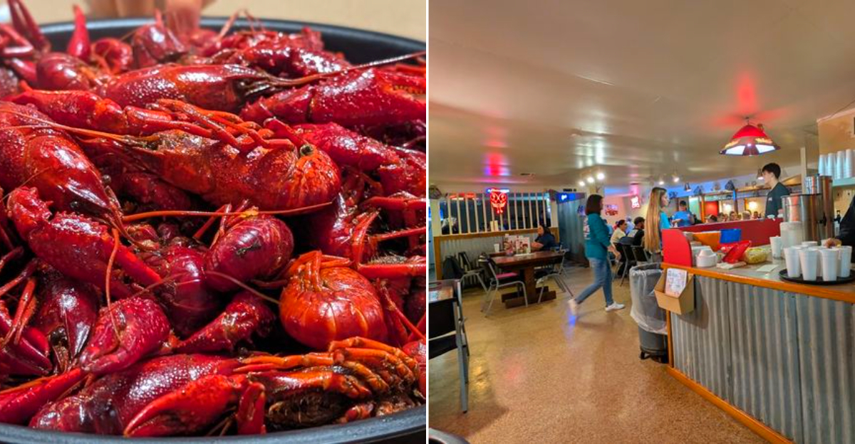 Deep In The Louisiana Woods, This Seasonal Restaurant Is Famous For Some Of The Cleanest Crawfish Around
