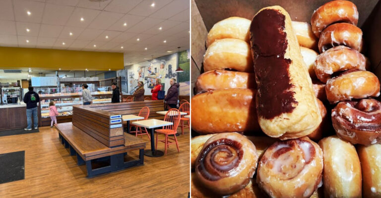 This Kansas Bakery Serves A Perfect $2 Donut That Draws Crowds From Across The Plains