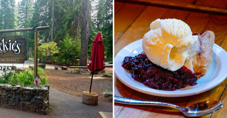 This Historic Oregon Cafe Is Known For A Huckleberry Pie Worth Stopping For