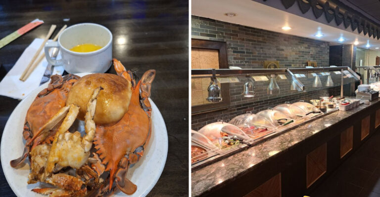 Diners Leave No Crab Behind At This Virginia All-You-Can-Eat Seafood Buffet
