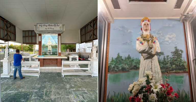 One Man Built This Strange Louisiana Shrine After Claiming He Witnessed A Miracle
