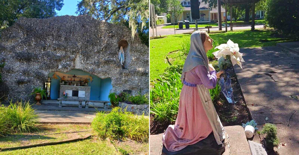 The Grotto of Our Lady of Lourdes