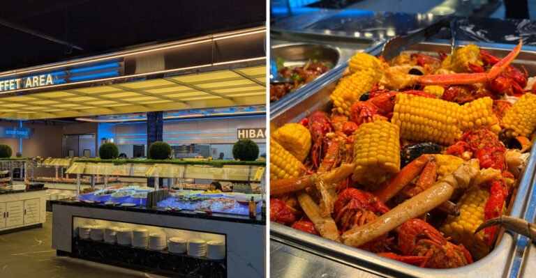 This Maryland Buffet Brings Seafood, Sushi And Hibachi Together In One Massive Spread