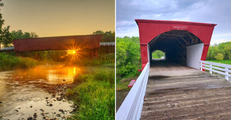 This Iconic Iowa Bridge Is Straight Out Of One Of America’s Greatest Love Stories