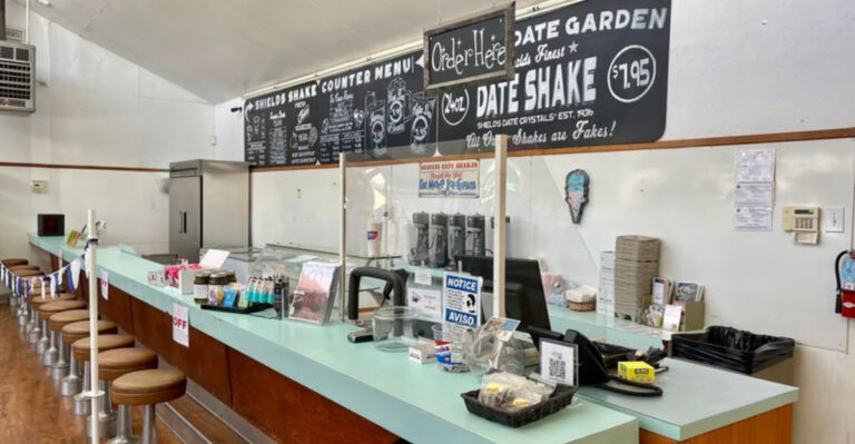 This Unassuming California Roadside Stand Serves Date Shakes Thick Enough To Eat With A Spoon