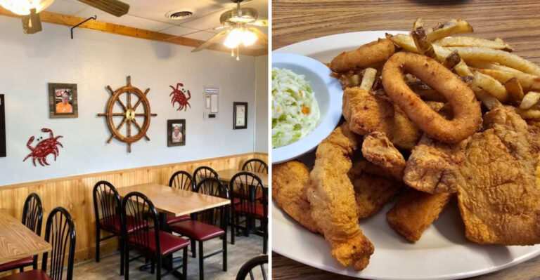 This Virginia Fish Stand Serves Hand-Breaded Fillets That Practically Take Over The Plate