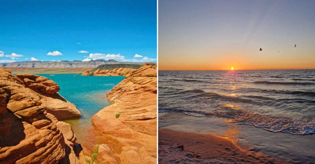 Welcome To Utah’s Most Algae-Ruined Lake Beach Where Locals Won’t Even Swim Anymore