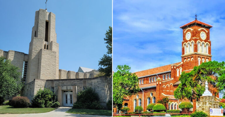 These 10 Kansas Churches Showcase Some Of The State’s Most Unusual Architecture
