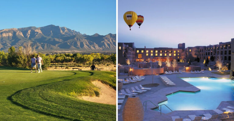 This Massive New Mexico Resort Has A Waterslide, Pools, And Endless Family Fun