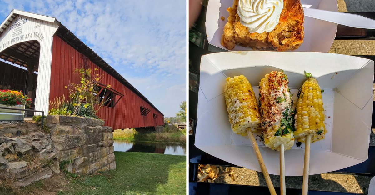 This Massive Indiana Covered Bridge Festival Still Feels Like One Of Fall’s Best-Kept Secrets