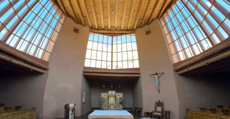 Tucked Away In A Remote New Mexico Canyon, This Adobe Monastery Wraps You In Breathtaking Silence