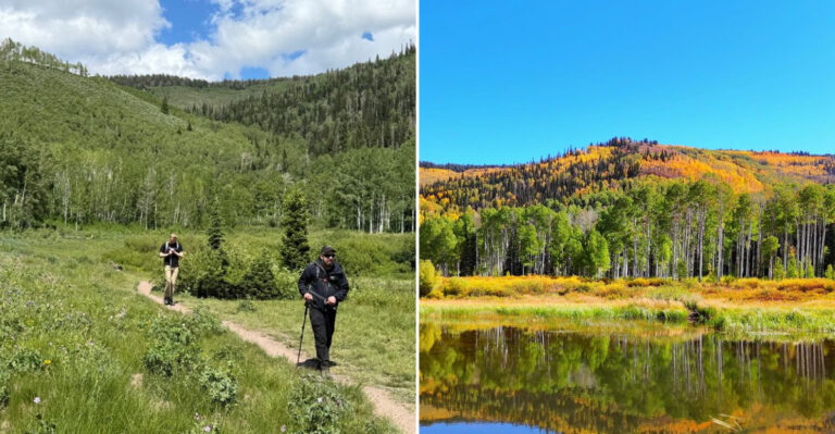 This Easy 2-Mile Utah Trail Lights Up With Early Fall Colors And September Is Perfect