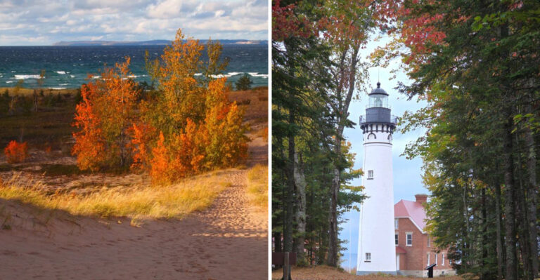 10 Scenic Michigan Towns That Turn A Fall Color Road Trip Into A Constant Photo Stop