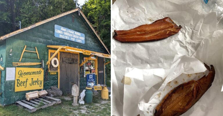This Michigan Smoked Fish Market Is A Roadside Favorite And Regulars Keep Coming Back