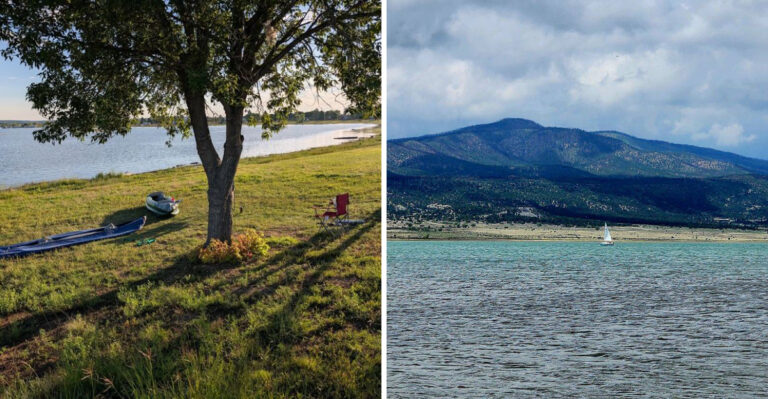 One Tiny New Mexico State Park Hides A Lake Beach That Feels Almost Too Good To Be Real