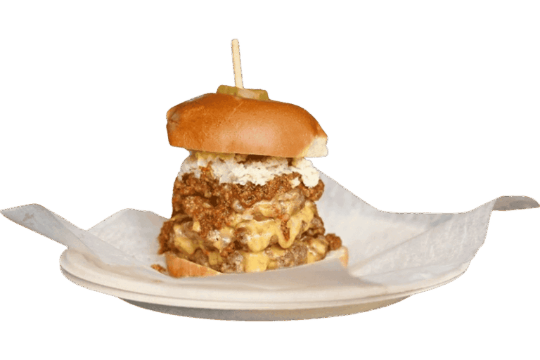 Gooey Cheese Stretching From Every Slice, 7 North Carolina Pimento Cheese Burgers Are Worth The Detour