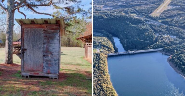 This Massive Arkansas Lake Covers The Site Of A Town That Had To Move Before It Disappeared Underwater