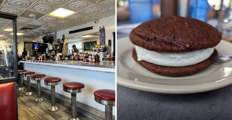 This Maine Diner Serves Whoopie Pies So Big They’re Made For Sharing