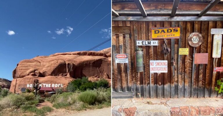 This Hidden Utah Cave Is A Roadside Time Capsule Carved Into Stone