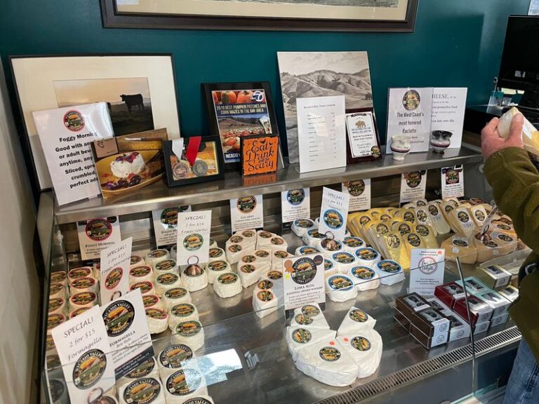 These 7 California Roadside Cheese Shops Let You Taste Wheels Aged On The Farm