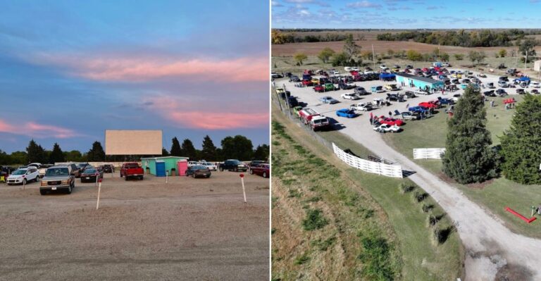 This Old-School Kansas Drive-In Theater Still Shows New Movies For A Surprisingly Affordable Price