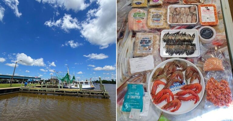 This Louisiana Farmers Market Turns Into A Waterfront Feast With Live Music And Fresh Gulf Shrimp