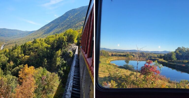 This Historic Virginia Train Ride Winds Through Spectacular Fall Foliage Locals Quietly Treasure