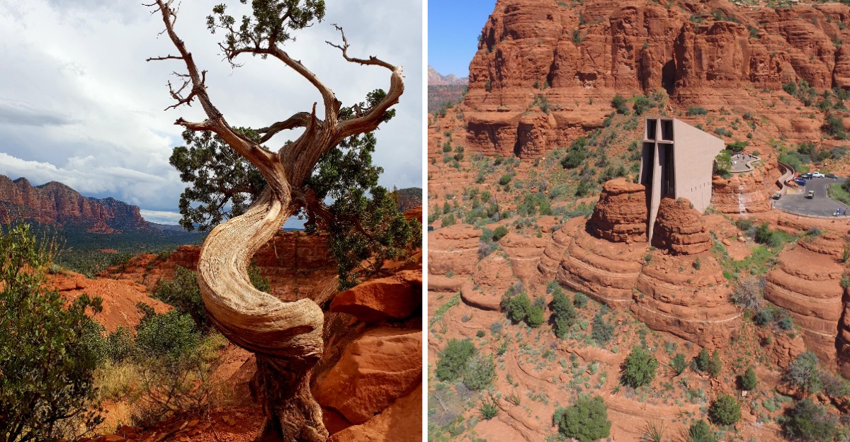 This Arizona Desert City Sits Beneath Towering Red Rocks That Shift Colors Throughout The Day