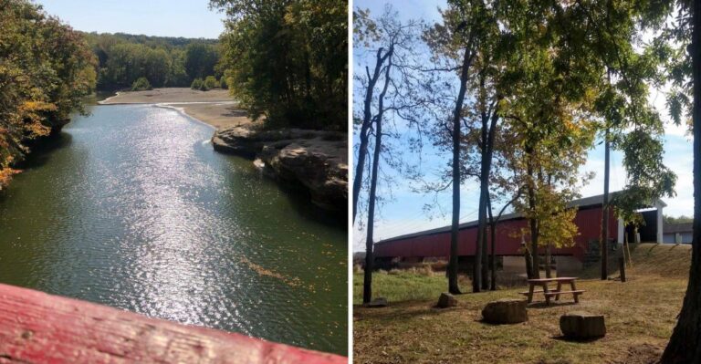 This Indiana Covered Bridge Road Trip Is So Beautiful In October You’ll Want To Make It A Fall Tradition