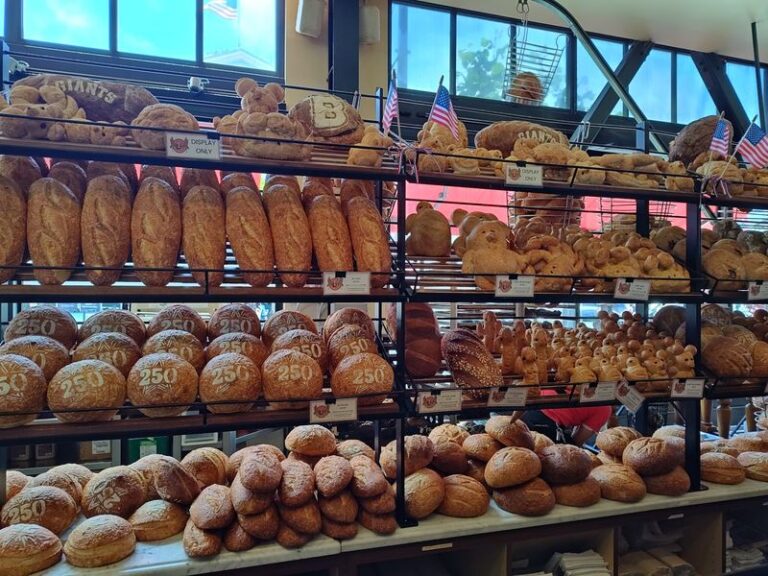 Boudin Bakery’s Fisherman’s Wharf Flagship in San Francisco Serves the Sourdough It Has Been Famous for Since 1849