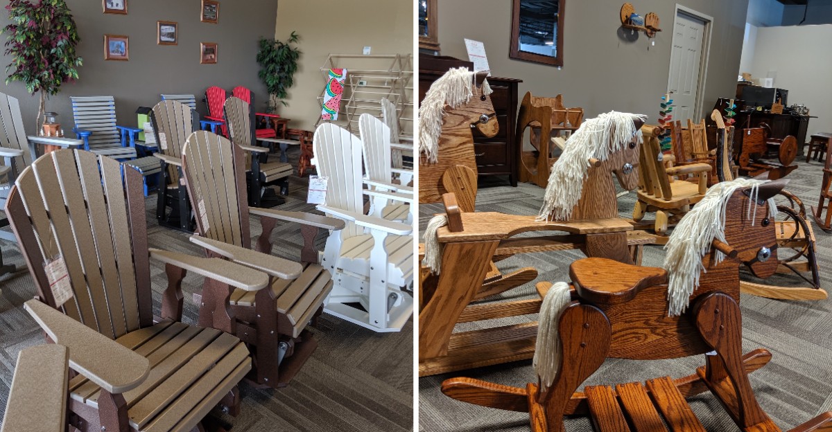 This Michigan Amish Furniture Store Fills More Than 10,000 Square Feet With Solid Hardwood Pieces