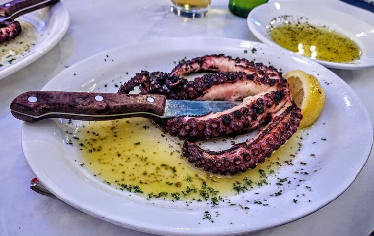 This Family-Run Greek Taverna in Tarpon Springs Chargrills Its Octopus Fresh Off the Sponge Docks