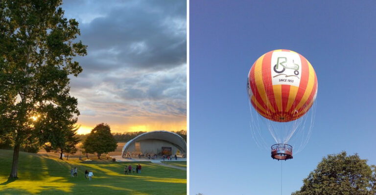 This Indiana Hot Air Balloon Festival Turns A Late Summer Weekend Into A Sky-High Spectacle