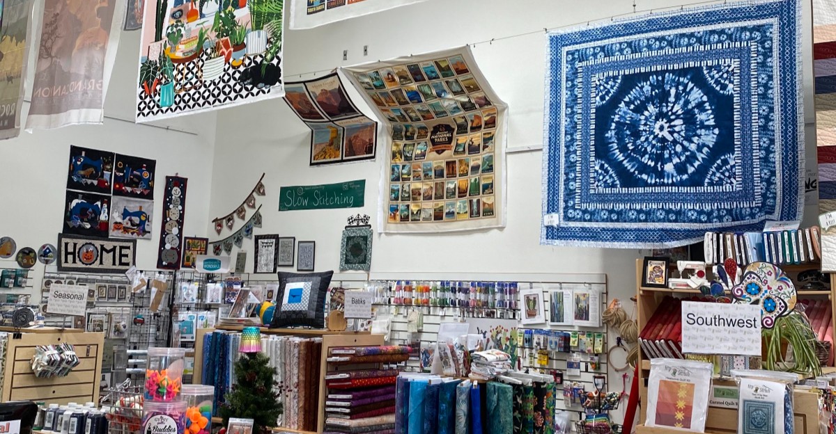 This New Mexico Fabric Shop Has A Selection Sewists Rave About, And You Can Ring The Bell For A Private Appointment